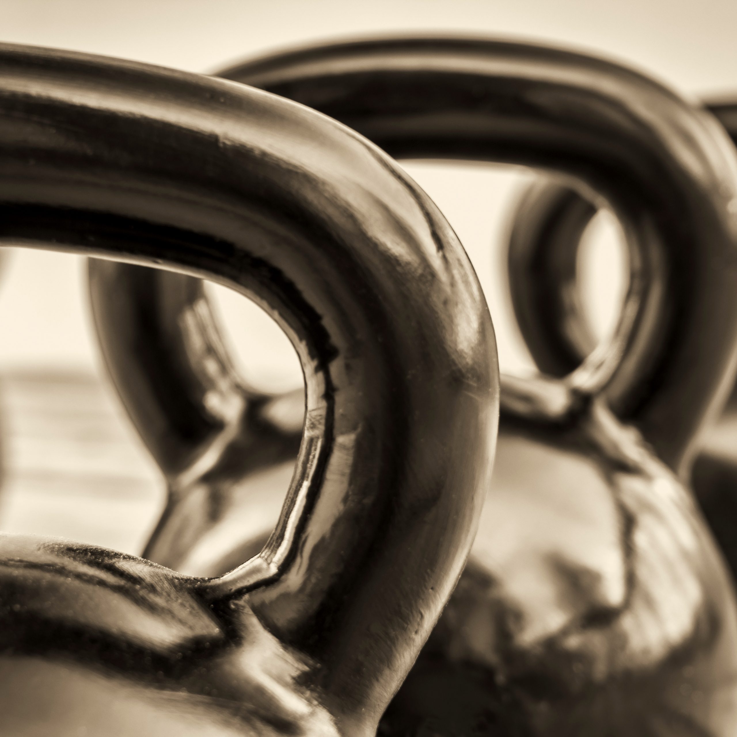 kettlebells - black and white abstract